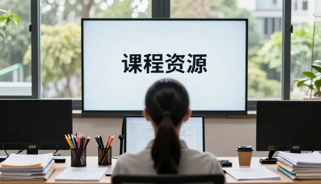 学习规划如何推动课程资源开发效率提升